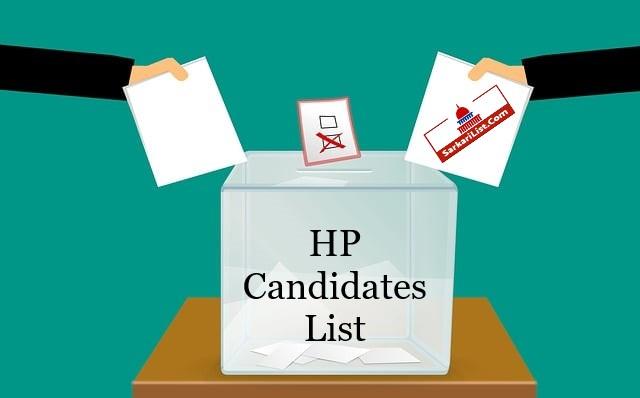 HP Election Candidates List