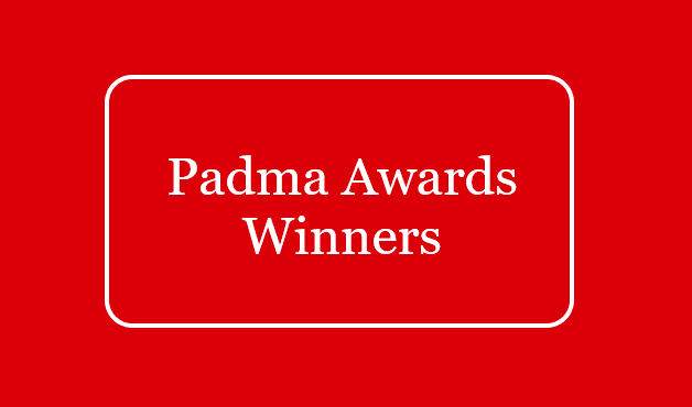 Padma Awards Winners list
