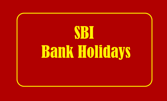 SBI Bank Holiday List 