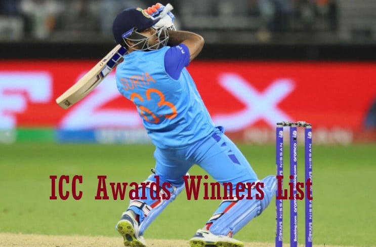 ICC Awards Winners List