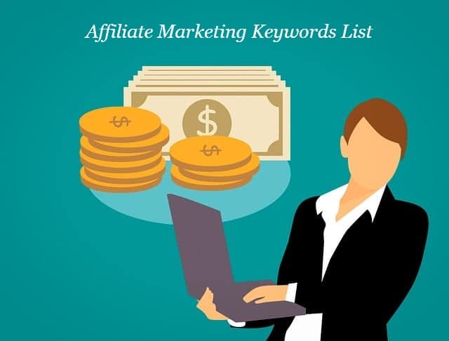 Affiliate Marketing Keywords List 