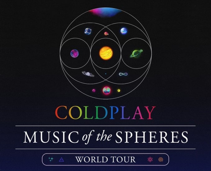 Coldplay Tour Setlist 