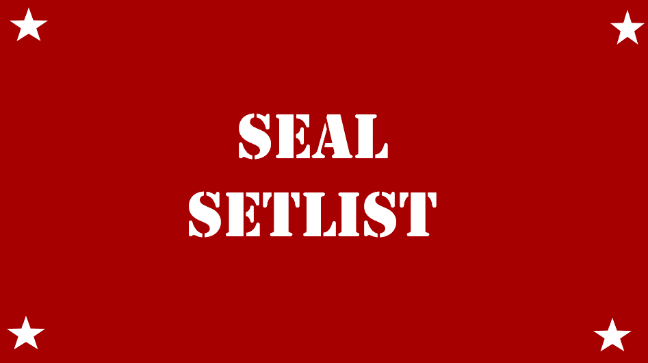 Seal Setlist