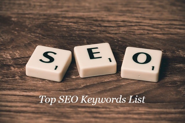 Top SEO Keywords List 