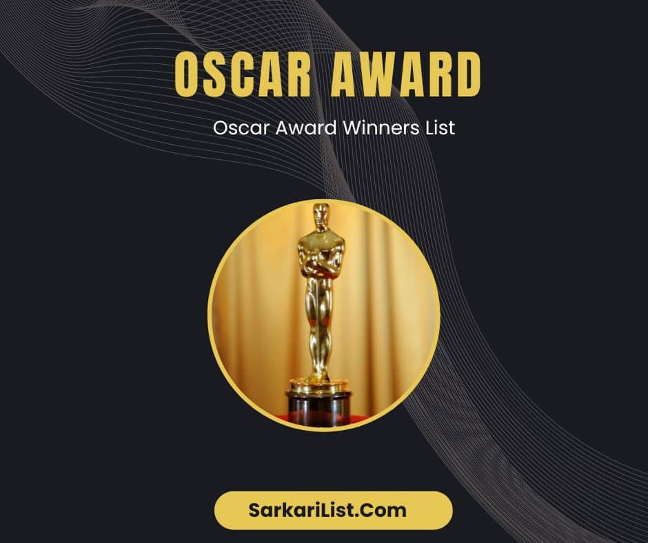 Oscar Winners List 
