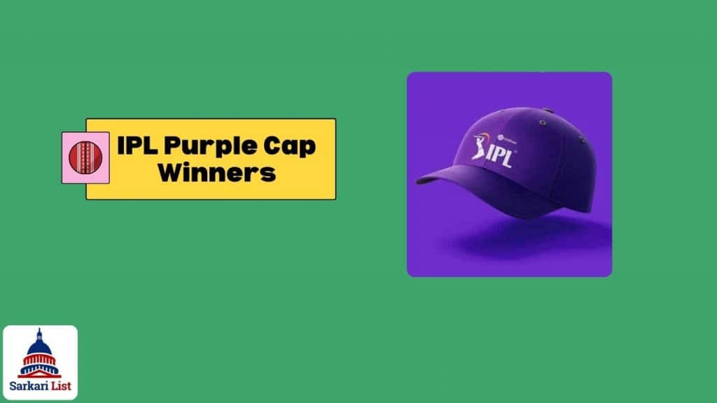 IPl Purple Cap winners List