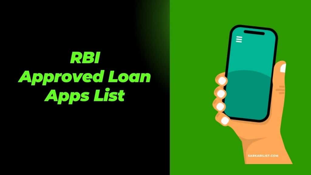 RBI Approved Loan Apps List