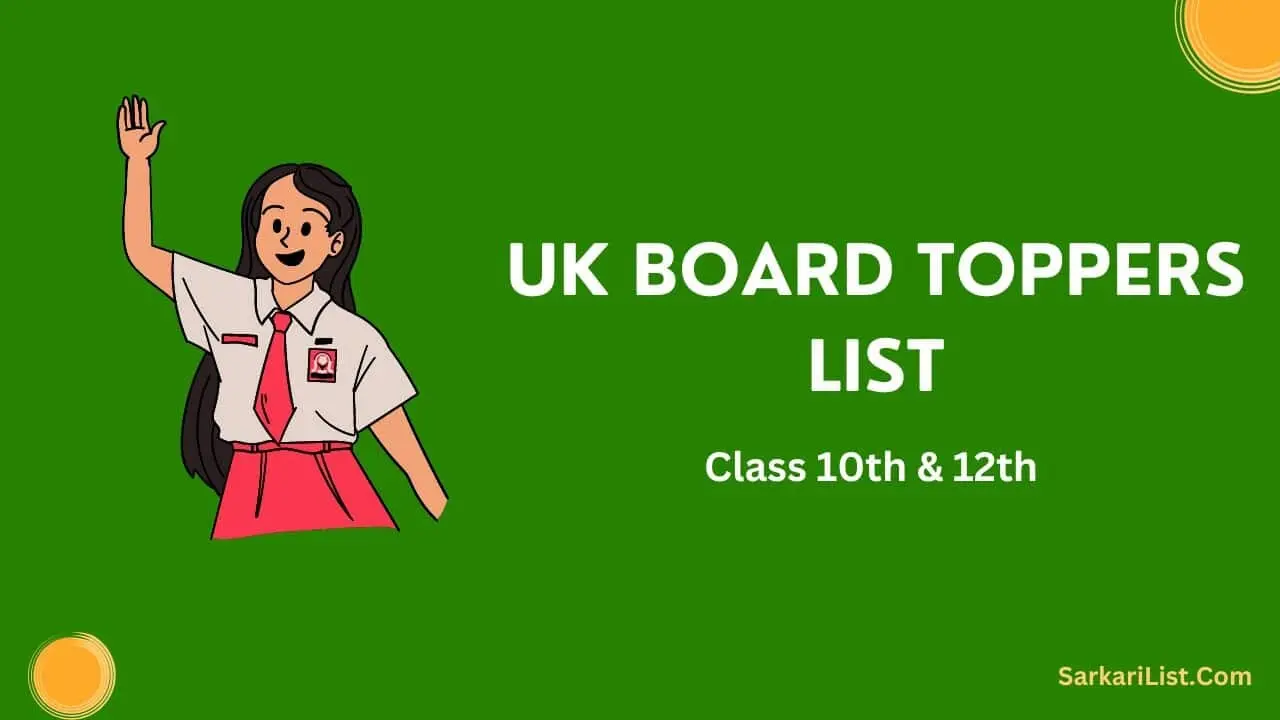 UK Board Toppers List 