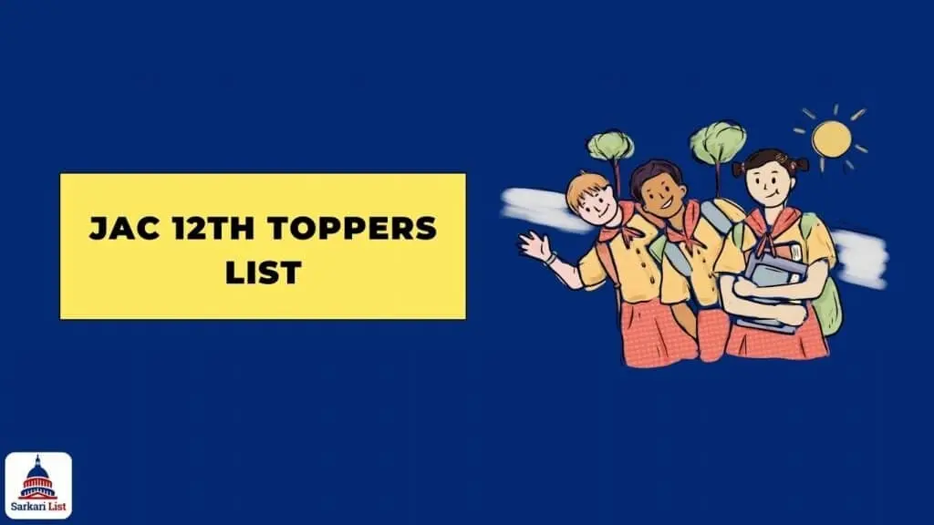 JAC 12th Toppers List