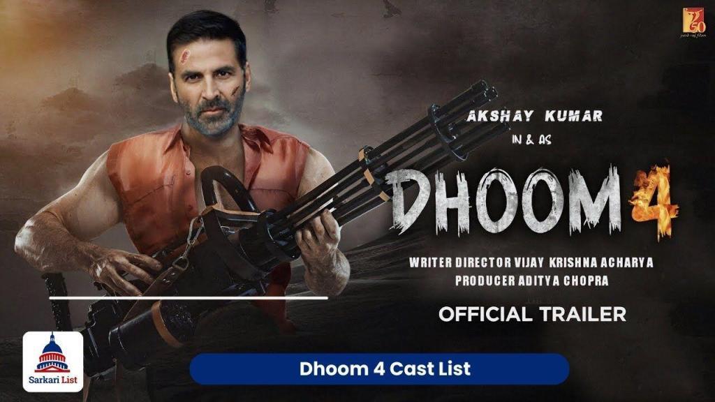 Dhoom 4 Cast List: Release Date, Budget, Director, OTT