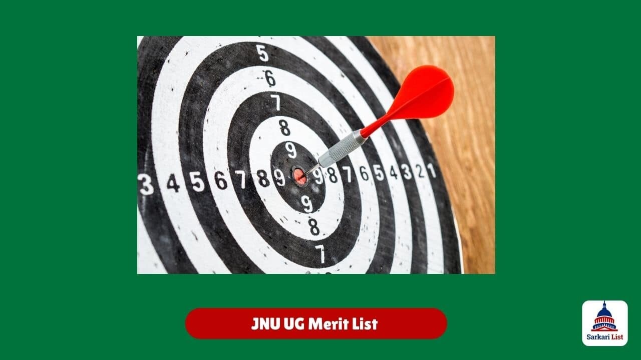 JNU UG Merit List