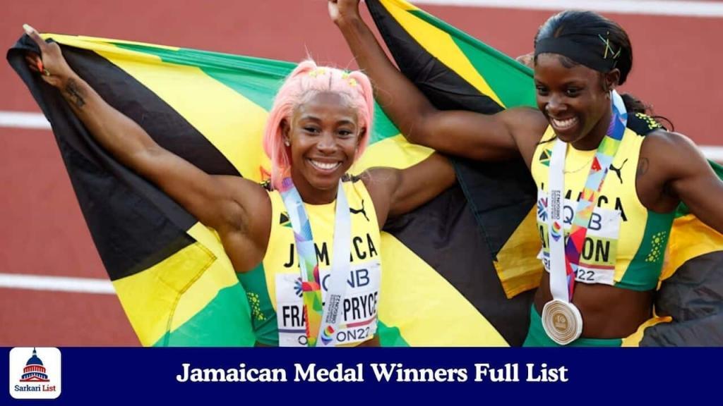 Jamaican Medal Winners Full List