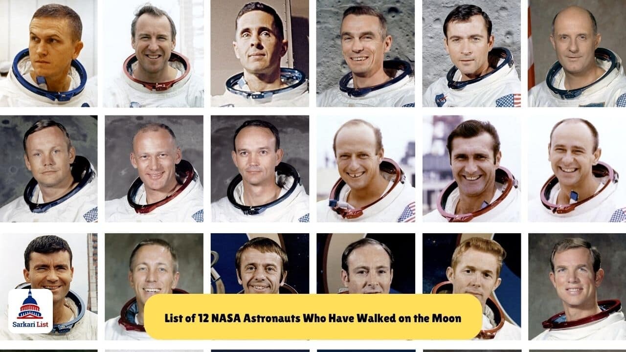 List of 12 NASA Astronauts Who Have Walked on the Moon