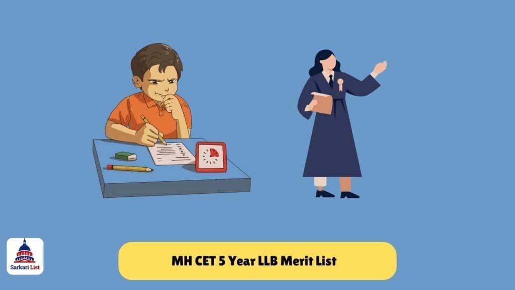 MH CET 5 Year LLB 2024 Final Merit List