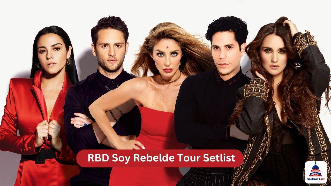 RBD Soy Rebelde Tour Setlist