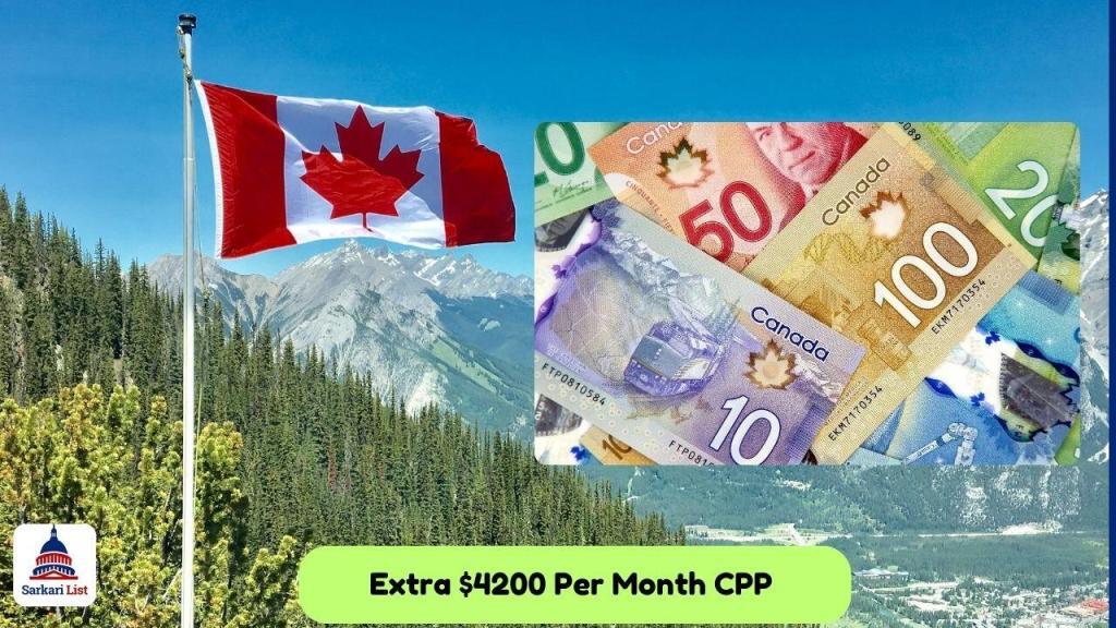 Extra $4200 Per Month CPP September 2024 List