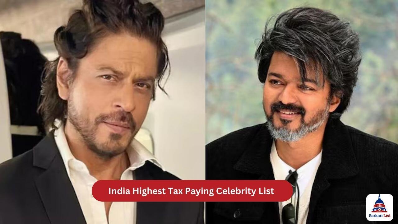 India Highest Tax Paying Celebrity List