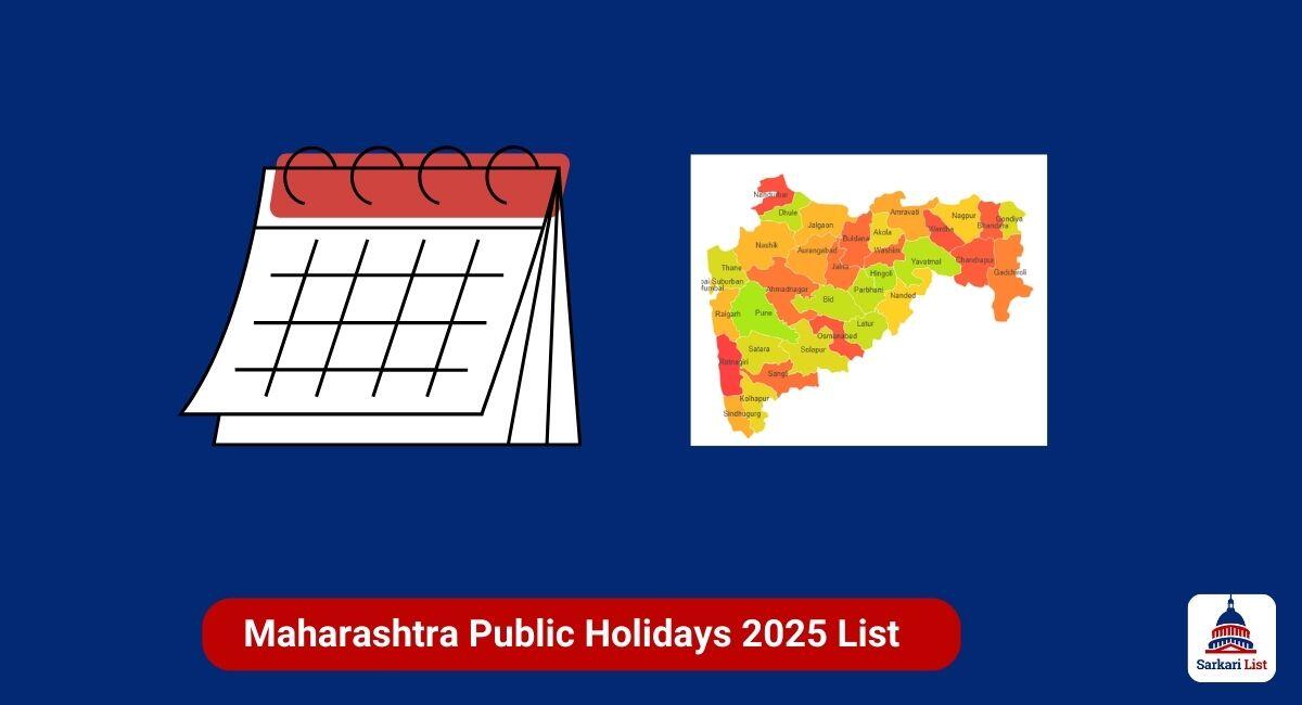 Maharashtra Public Holidays 2025 List