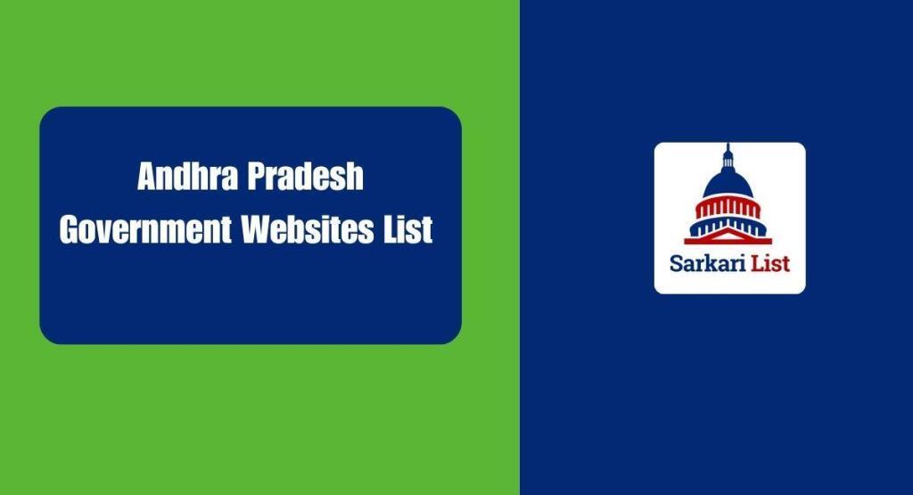 Andhra Pradesh Government Websites List