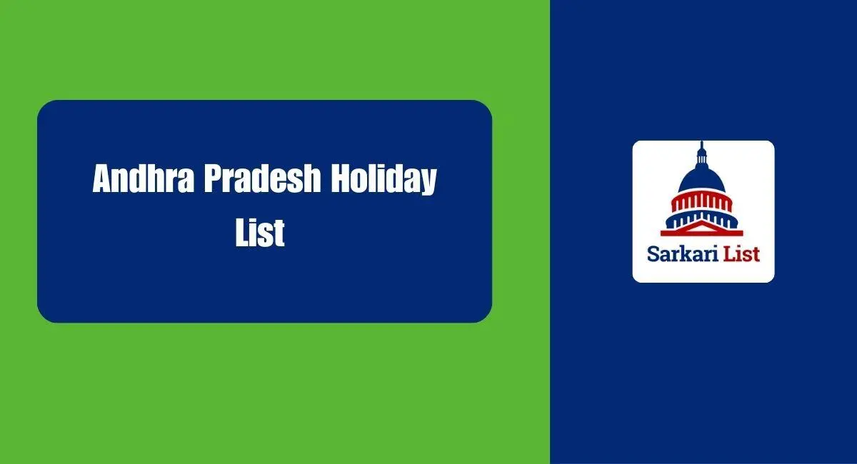 Andhra Pradesh Holiday List 