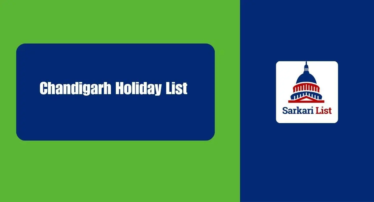 Chandigarh Holiday List 