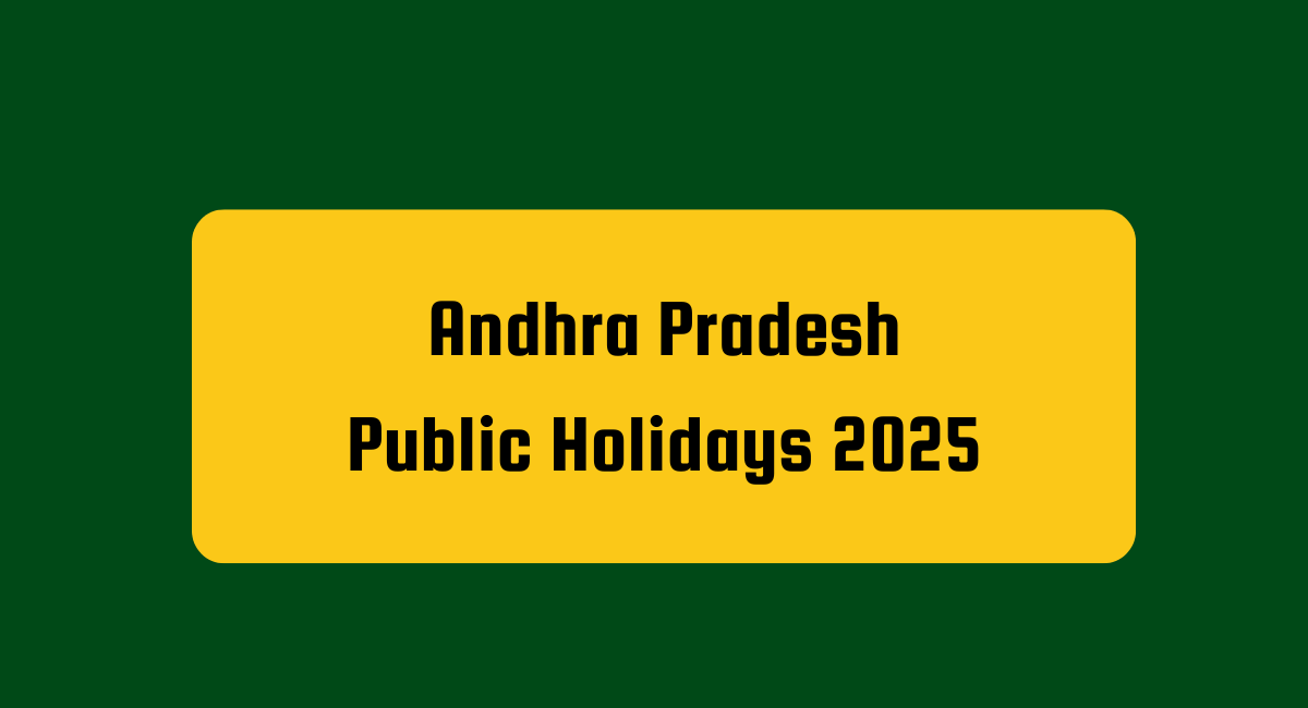 Andhra Pradesh Public Holidays 2025 Complete List