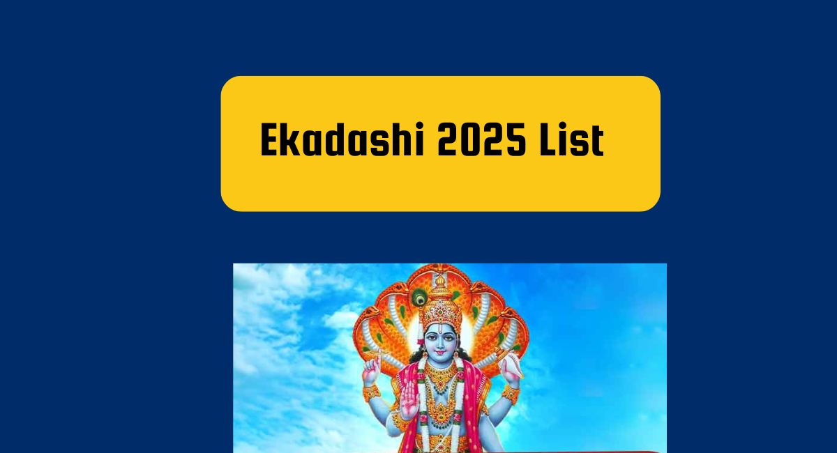 Ekadashi 2025 List