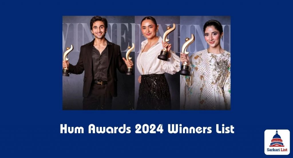 Hum Awards 2024 Winners List