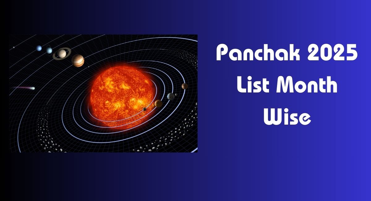 Panchak 2025 List Month Wise