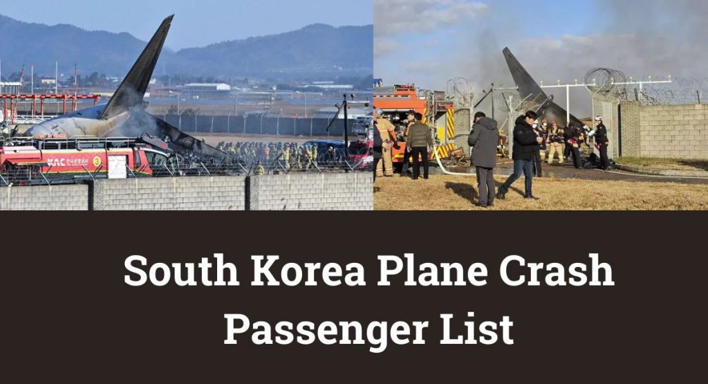 South Korea Plane Crash Passenger List