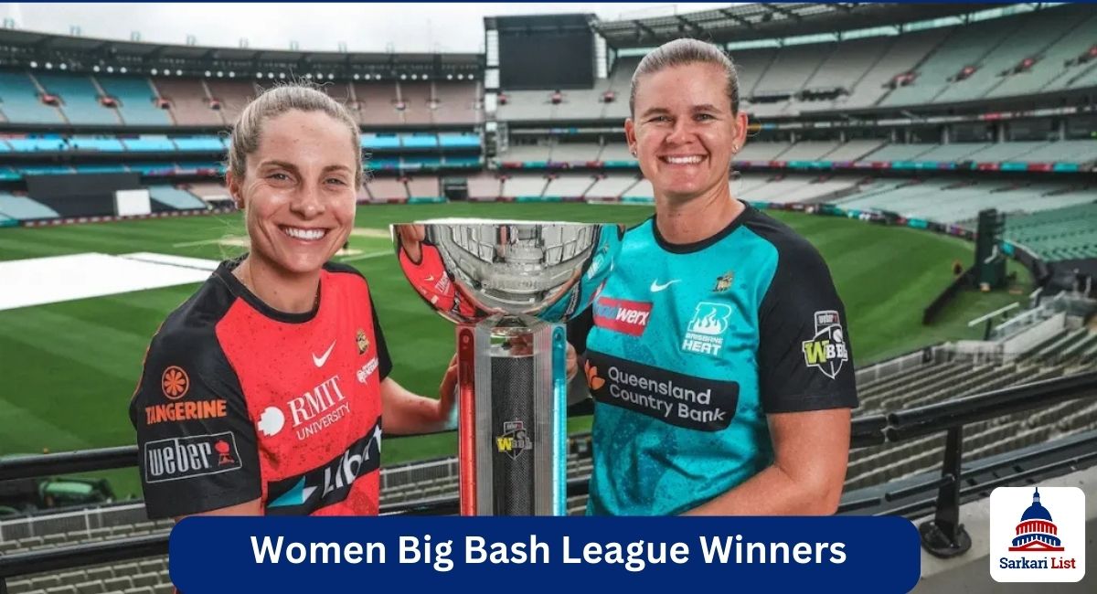 Women Big Bash League 2024 Winners List