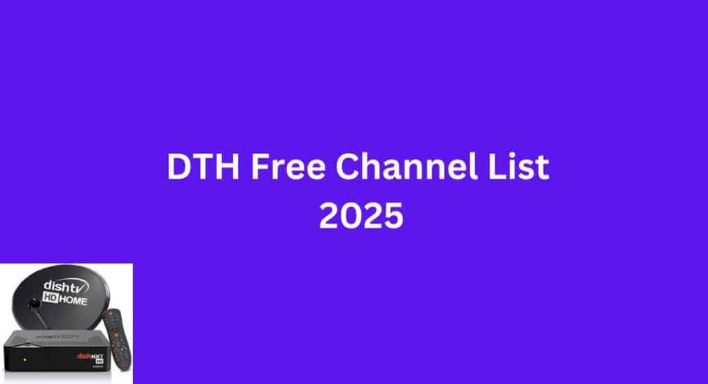 DTH Free Channel List 2025