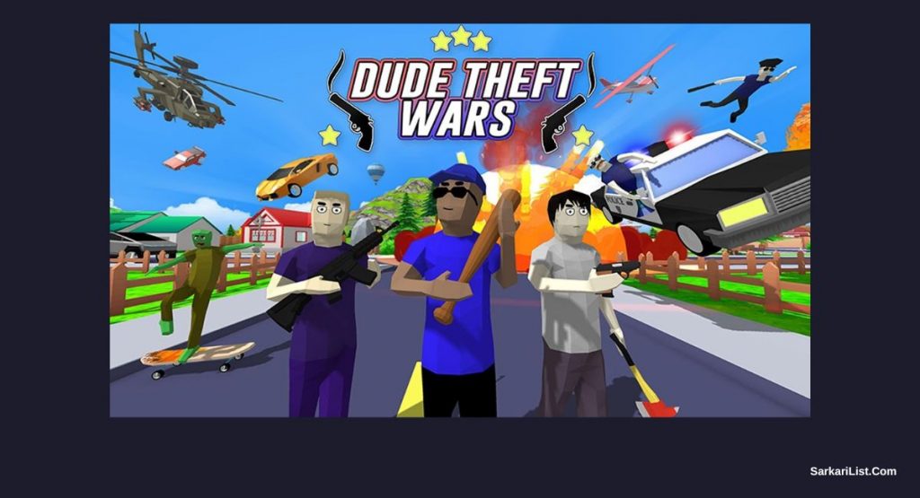 Dude Theft Wars Cheat Codes List 2025