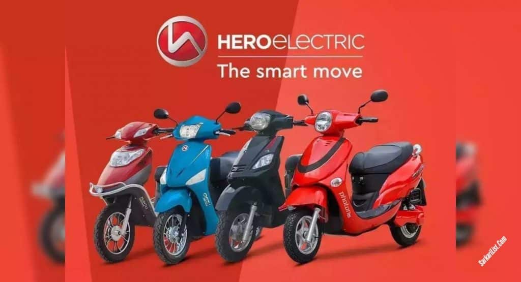 Hero Electric Scooters Price List