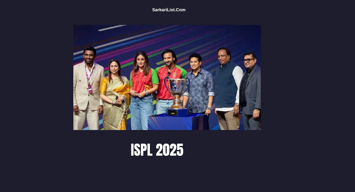 ISPL 2025 All Matches List