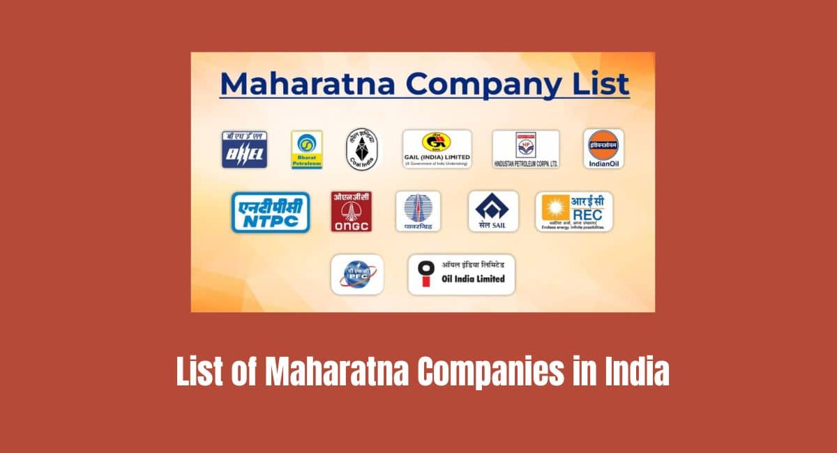 List of Maharatna Companies in India