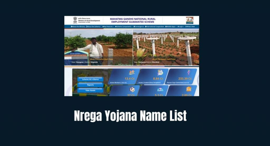 Nrega Yojana List