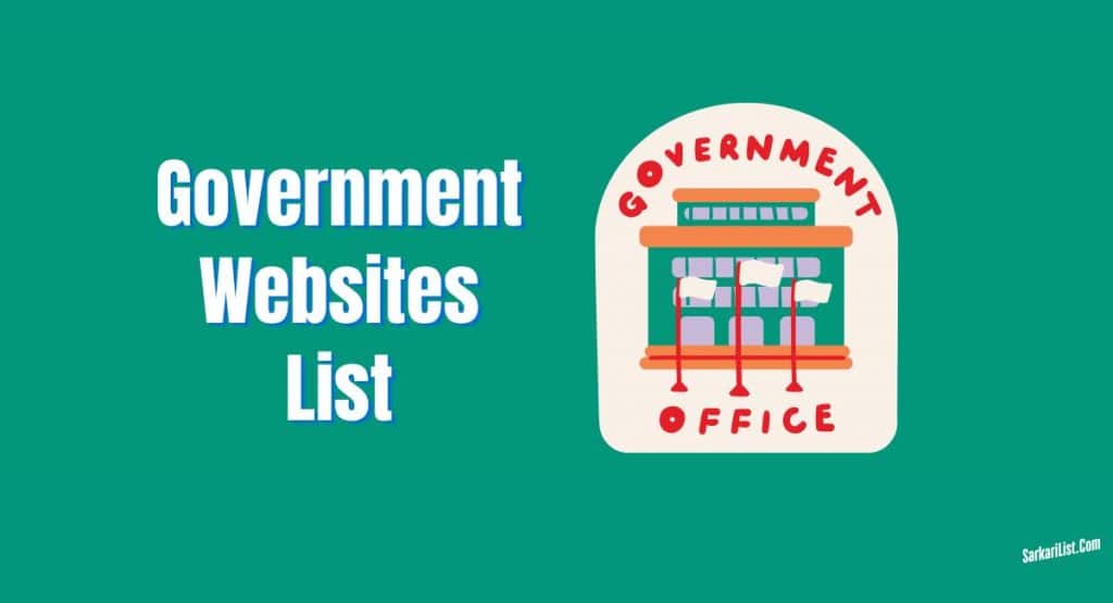 Government Website List Government Website List