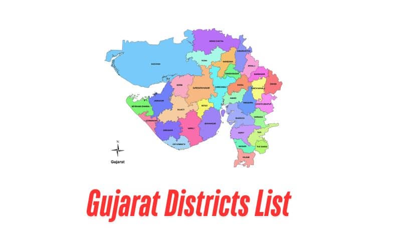 Gujarat Districts List