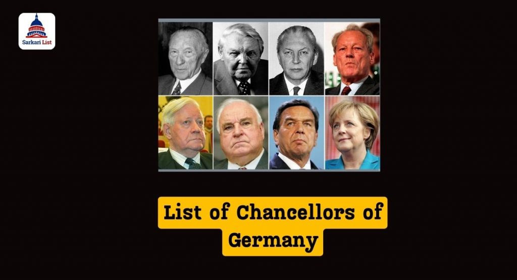 List of Chancellors of Germany