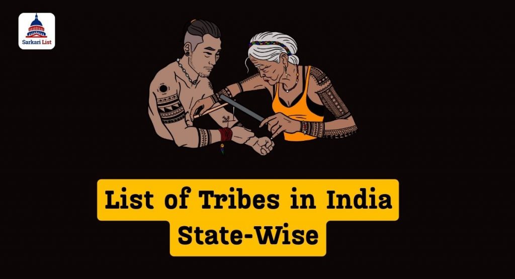 List of Tribes in India State-Wise