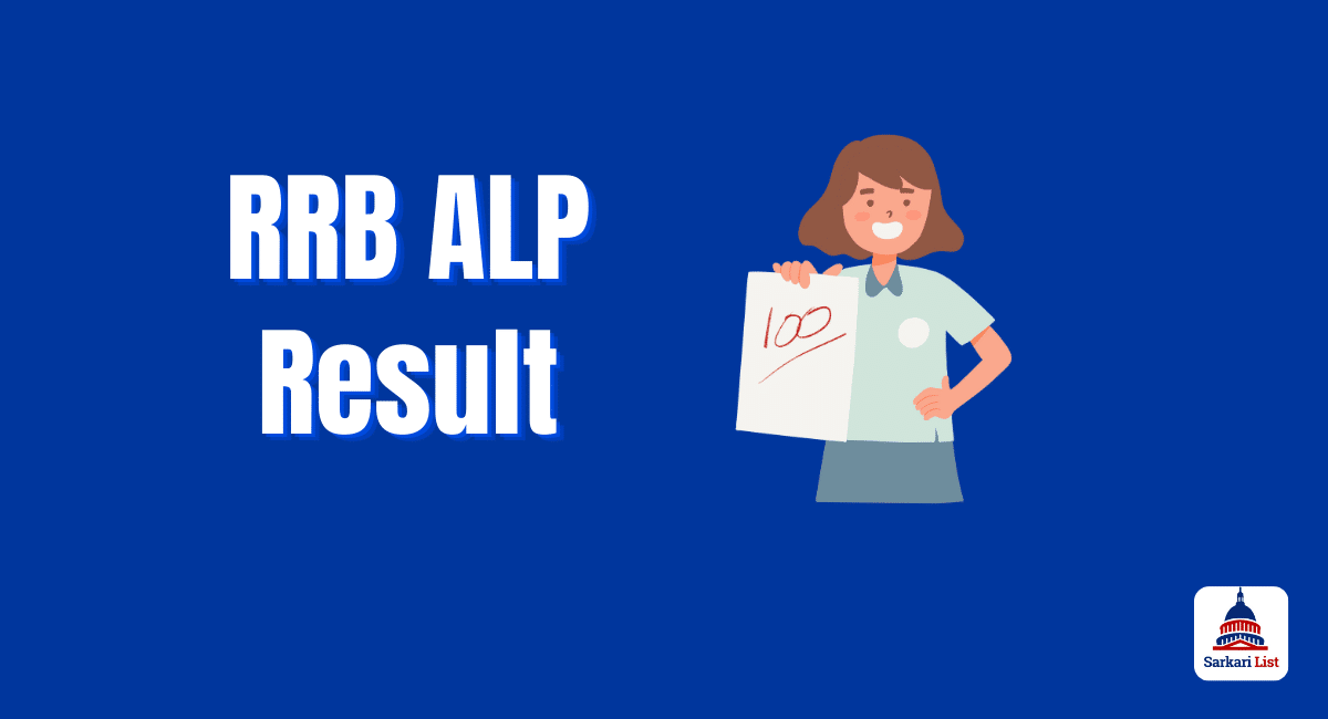 RRB ALP 2025 CBT 1 Results List