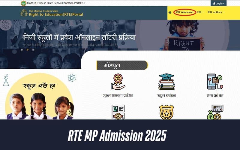 RTE MP Admission 2025 List