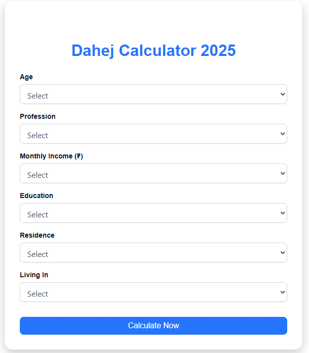 dahej calculator