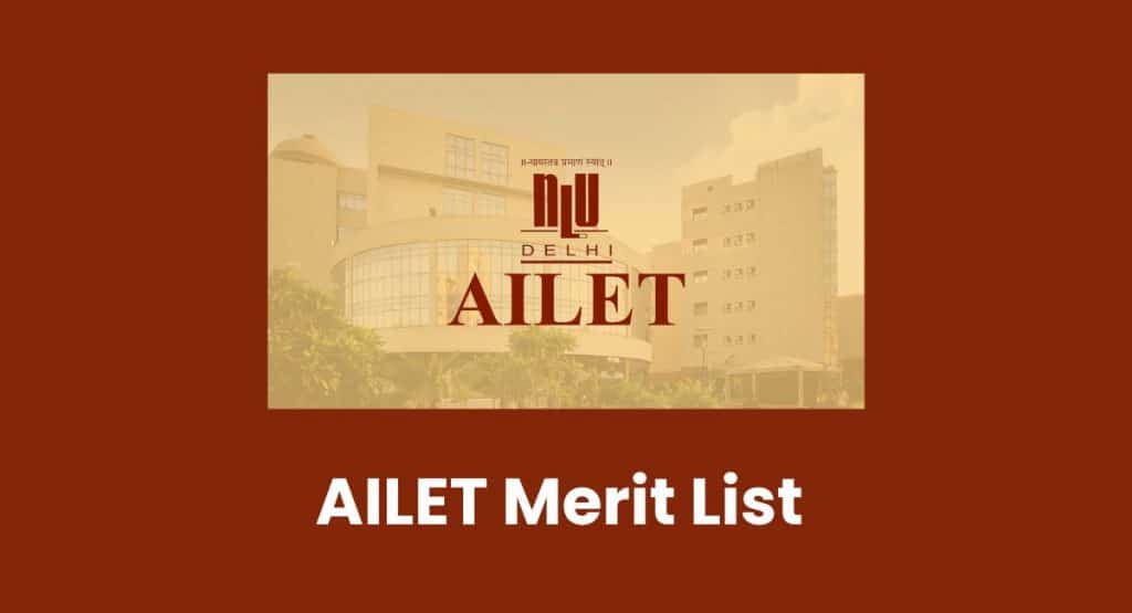 AILET 2025 Second Merit List