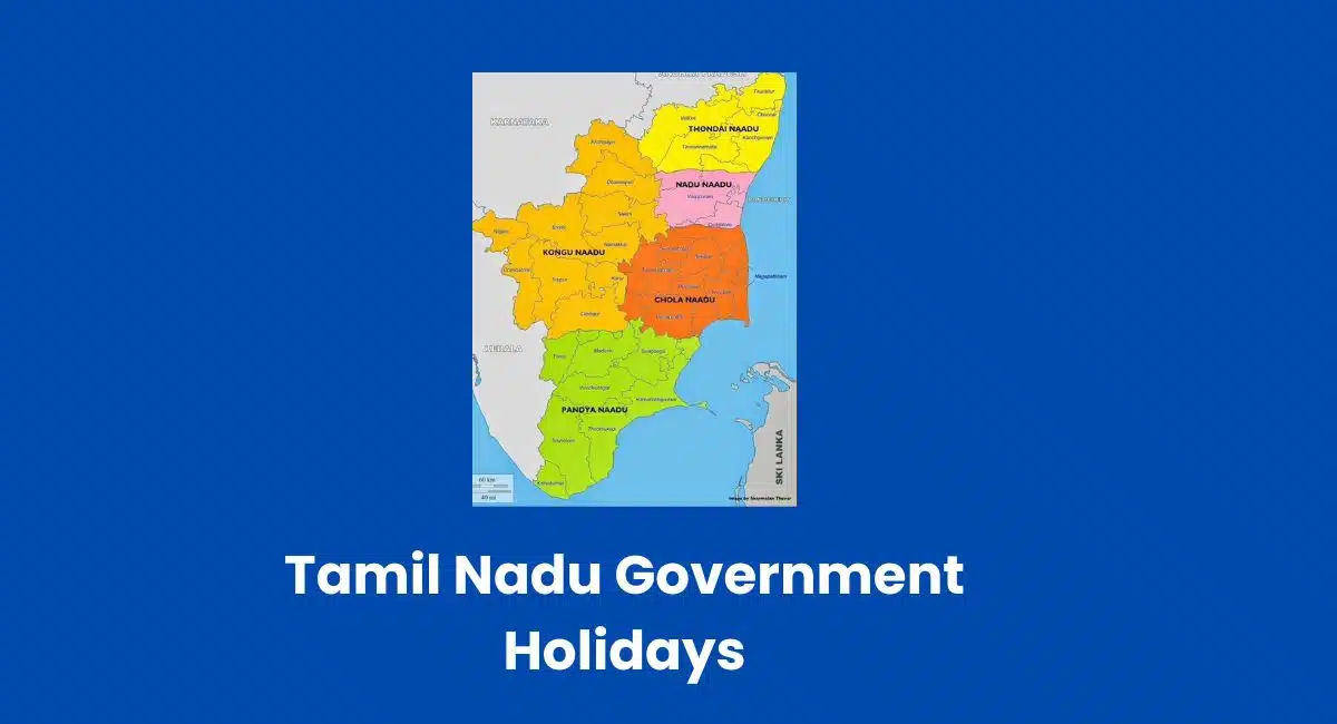 Tamil Nadu Government Holidays List 2025 Tamil Nadu Government Holidays List 2025