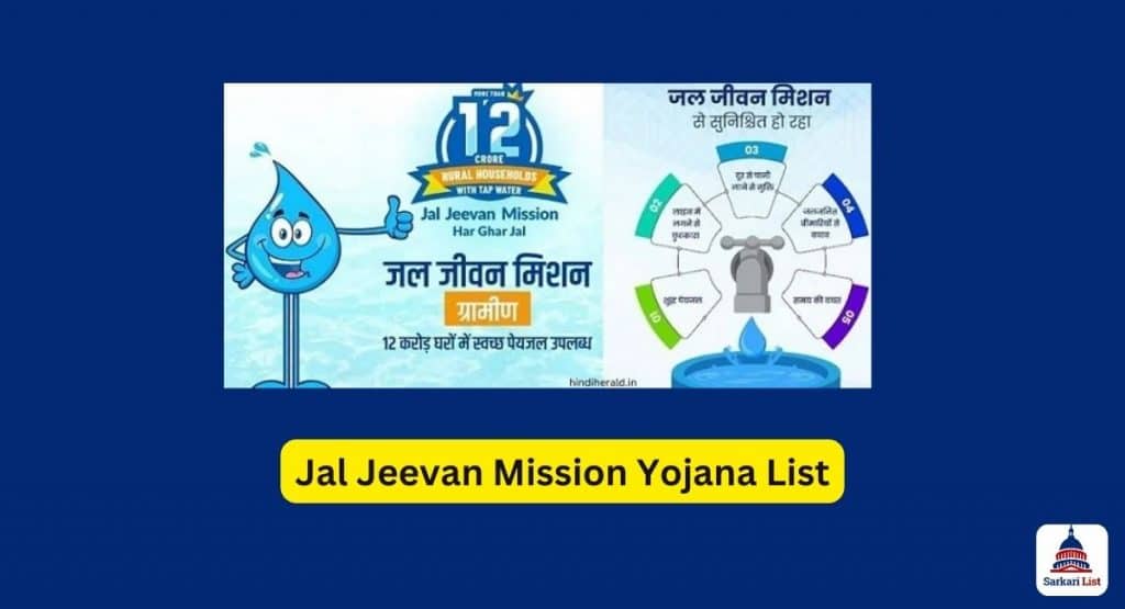 Jal Jeevan Mission Yojana List
