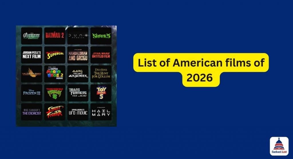 List of American films of 2026 ( Latest Updated List ) 1 List of American films of 2026