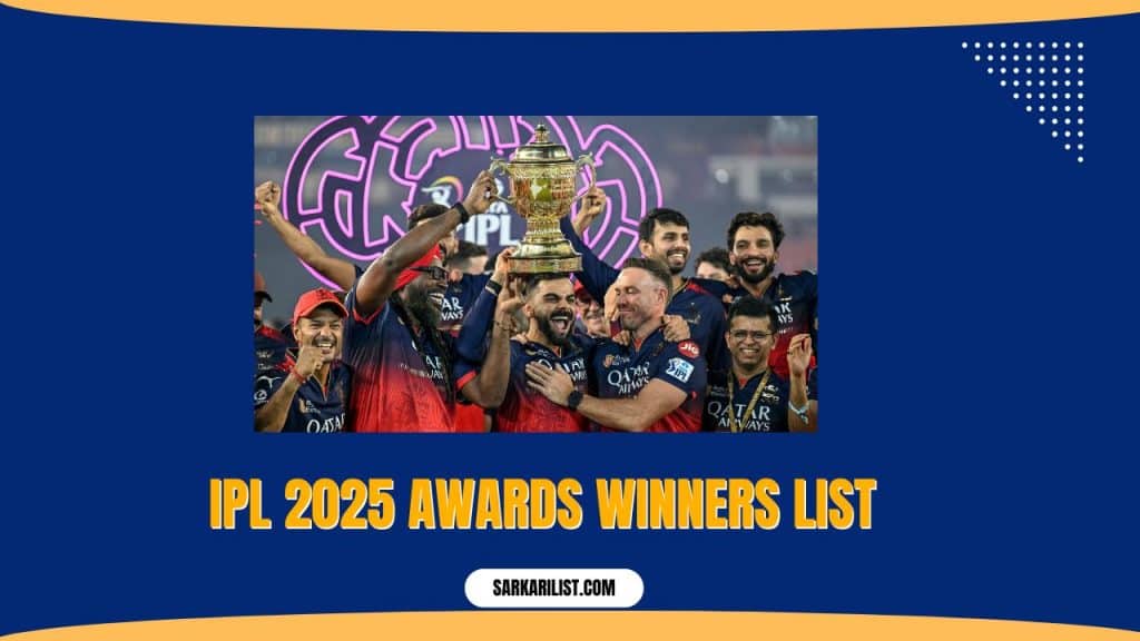 IPL 2025 Awards Winners List: किसने जीता कौन-सा अवार्ड? 1 IPL 2025 Awards Winners List